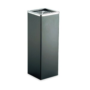 吸い殻入れ 灰皿 室内用 2.1L 角型 スタンド シンプルデザイン タバコ 煙草 たばこ 喫煙所