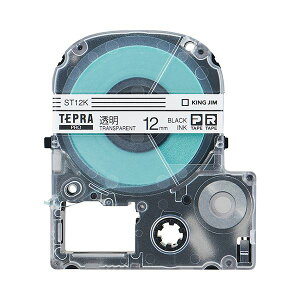 �i�܂Ƃ߁j�L���O�W�� �e�v�� PRO�e�[�v�J�[�g���b�W 12mm ����/������ ST12K 1�y×5�Z�b�g�z