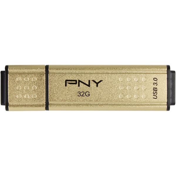 グリーンハウス USB3.0メモリー 最大71%OFFクーポン PNY 最旬ダウン Bar II 送料込 UFDPB2G-32G Gold 32GB