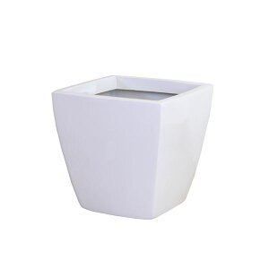 大和プラスチック ファイバーグラスシリーズ アーバンポット AS型 ホワイト AS-35型 (底穴なし)