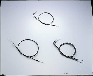 ハリケーン HB6204M ロング スロットルケーブル W ステンレスメッシュ CB400SS.CL400  送料込み!