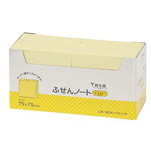 ӂ m[g 75×75mm CG[ 100 10(P7575YE) @݁I