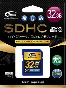 SDHC SDJ[h CLASS10 32GB 20Mb/s(TG032G0SD28K) @݁I