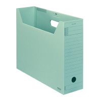 ファイルボックス-FS Fタイプ B4 安い 最新アイテム B4-LFFN-G フタ付き緑