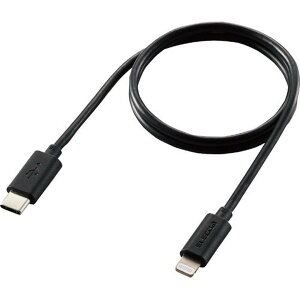 �G���R�� iphone �[�d �P�[�u�� 50cm �^�C�vC ���C�g�j���O �}���[�d MPA-CL05BK(1�{)�y�G���R��(ELECOM)�z