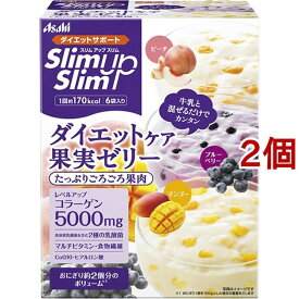 スリムアップスリム ダイエットケア 果実ゼリー(6食分*2コセット)【スリムアップスリム】