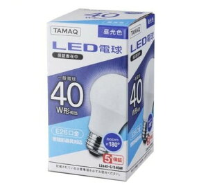 NVC���C�e�B���O�W���p�� LED�d�� �����F 40W�`���� LDA4D-G�^K40AR(1��)