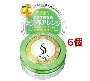 �T�����X�^�C�� �w�A���b�N�X �t�@�C�o�[�C��(72g*6�Z�b�g)�y�T�����X�^�C��(SALON STYLE)�z