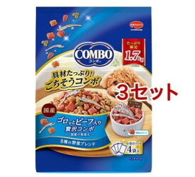 コンボ ドッグ ゴロッとビーフ入り(1.7kg*3セット)【コンボ(COMBO)】