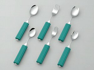 オールステンレスハンドル フォーク(小)/B平形スポンジ付/小 斉藤工業 2N-5