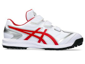 アシックス asics ベースボール シューズ（ユニ） NEOREVIVE　TR　3 ホワイト／レッド(101) 27.5 1123A042