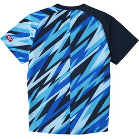 ヴィクタス VICTAS 卓球 フラグメントゲームシャツ ブルー(5000) 3XL 612311