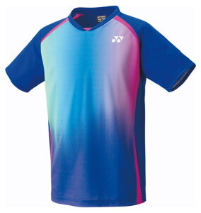 ヨネックス YONEX テニス・バドミントン ユニゲームシャツ(フィットスタイル) ミッドナイトネイビー(472) M 10599
