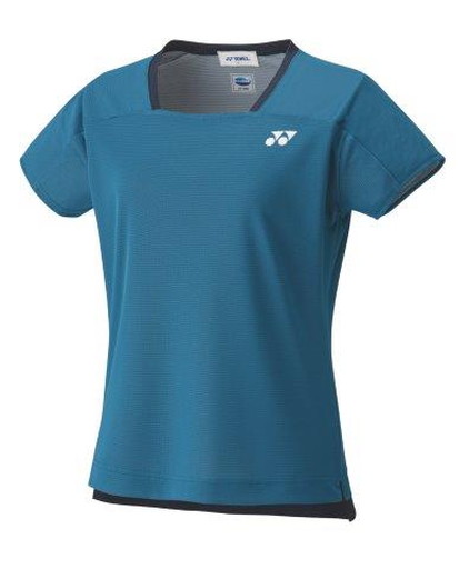 ヨネックス YONEX テニス・バドミントン ウエア（ウィメンズ） ウィメンズゲームシャツ ﾃﾞｨｰﾌﾟｽｶｲ(425) L 20609  部活動 クラブ活動