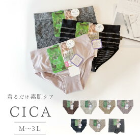 CICA ショーツ M-3L ストレッチ まとめ買い クーポン 送料無料 レディースショーツ ショーツ ナイロン レディース 女性 パンティー パンティ パンツ レース ショーツ レディース ショーツ 福袋 ショーツ セット下着 M L LL 3L 伸びる シカ 2way 360度 単品 スタンダード