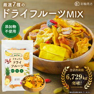 ドライフルーツ 砂糖不使用 添加物不使用 7種 ミックスドライフルーツ ドライフルーツミックス バナナ マ…