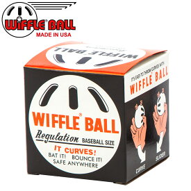 ウィッフルボール WIFFLE Ball 公式ボール スタンダードサイズ 日本正規品 野球 変化球 魔球 送料無料