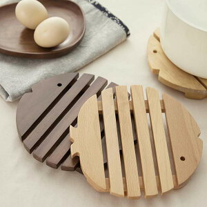 【送料無料】コースター 木製 北欧風 おしゃれ お鍋敷き トレー おしゃれ かわいい インテリア キッチン雑貨 ナチュラル 耐熱 断熱 耐久