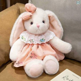 動物 ぬいぐるみ かわいい かわいい ウサギの 人形の ぬいぐるみ 落ち着いた 布 人形 走る 寝ている 女の子 誕生日 プレゼント
