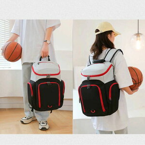 送料無料 バスケ リュック 子供 バスケットリュック ボール収納 大容量 サッカーリュック スポーツバッグ バレーボール シューズ収納 リ
