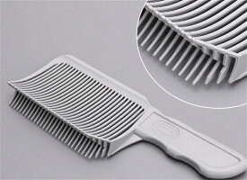 プロの理髪師カッティングコーム プロフェッショナル スタイリング フェード コーム バーバーフェードコーム 男性のヘアカット用のカーブポジショニングコーム 美容師用高級カットコーム