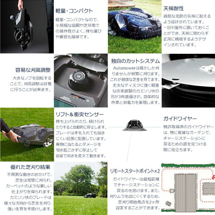 楽天市場】【買いまわりでポイント最大10倍】ロボット 芝刈機 