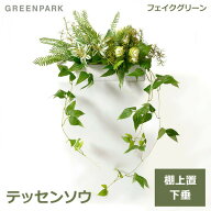 【買いまわりでポイント最大10倍】フェイクグリーン 観葉植物 人工観葉植物 造花 卓上 ミニ テッセンソウ…