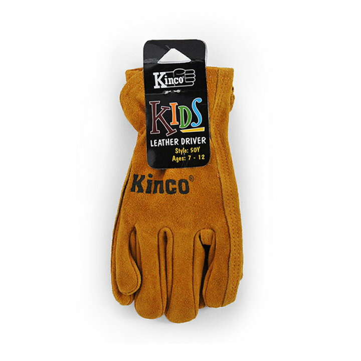 楽天市場】ポイント2倍 グローブ 革 キンコ キッズ Kinco glove kids 3〜6歳用 7〜12歳用 メール便 対応 ガーデニング 子供  SS 50c 50y レザー 作業 手袋 おそろい kids COWHIDE DRIVERS XS XXS SS 小さい レディース メンズ 作業用  園芸