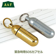 最大100%ポイントバック SOS カプセル 完全 防水 アウトドア 防災 災害 緊急 連絡先 シンプル 小さい ペ…