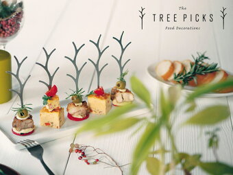 �ĥ꡼�ԥå�TREEPICKS���������CEMENTPRODUCEDESIGN�����ȥץ��ǥ塼���ǥ����󥯥ꥹ�ޥ��ԥ���祹