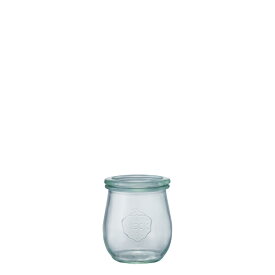 【100円クーポン対象】WECK ウェック チューリップ シェイプ 200 ml WE-762 保存容器 キャニスター 耐熱ガラス ガラス 密閉 保存瓶 おしゃれ キャッシュレス還元