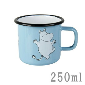 【100円クーポン対象】ムーミン マグカップ 250ml MOOMIN × muurla ムーミンマグ ホーロー スモール コップ 食器 北欧 プレゼント ギフト おしゃれ かわいい キャッシュレス還元
