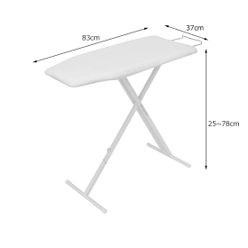 山崎実業 タワー tower 軽量 スタンド式 アイロン台 人気 折りたたみ おしゃれ 軽量 シンプル ヴィンテージ スチール アイアン ホワイト ブラック 4027 4028 ナチュラル インテリア 綿100 送料無料