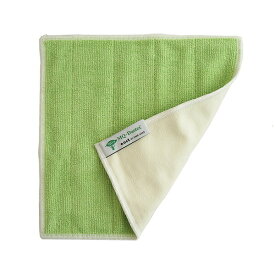 【100円クーポン対象】MQ Duotex ダブル クロス グリーン クリーム MQdc0001 メール便 洗剤いらず 水だけ 綺麗 掃除 マイクロファイバー ふきん おしゃれ 北欧 キャッシュレス還元