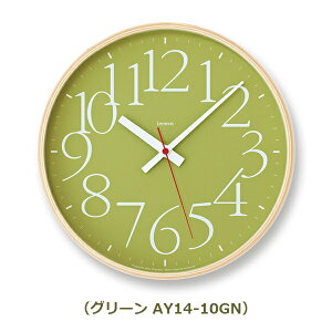 最大100%ポイントバック!※条件あり 壁掛け時計 掛け時計 電波時計 時計 壁付け おしゃれ タカタレムノス エーワイ クロック アールシー レムノス アナログ時計 Lemnos AY closk RC AY14-10 送料無