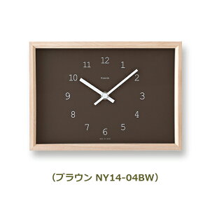 最大100%ポイントバック!※条件あり 置き時計 デジタル時計 おしゃれ 置時計 時計 タカタレムノス カエデ レムノス アナログ時計 アナログ Lemnos シンプル 日本製 長方形 無垢 Kaede NY14-02 送料