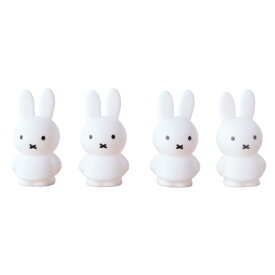 【6/4～6/10 最大100％ポイントバック！※条件あり】ミッフィー miffy マグネット 4個 セット グッズ 雑貨 大人 インテリア くすみ パステル ミックス ホワイト 磁石 かわいい うさぎ プチプラ ギフト プレゼント クリスマス 誕生日 イベント キャラクター おすすめ 子供 女