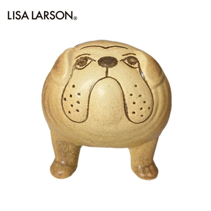 楽天市場】Lisa Larson リサ・ラーソン BULLDOG ブルドッグ M kennel 