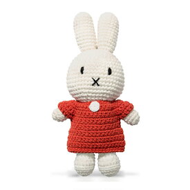 最大100%ポイントバック！※条件あり ぬいぐるみ 編みぐるみ ミッフィー グッズ 雑貨 JUST DUTCH レッド 赤 ワンピース ドレス 着せ替え 着替え 人形 洋服 miffy ハンドメイド 大人 女性 ギフト 送料無料 ラッピング対応 プレゼント 誕生日 イベント 子供 母の日 クリスマ