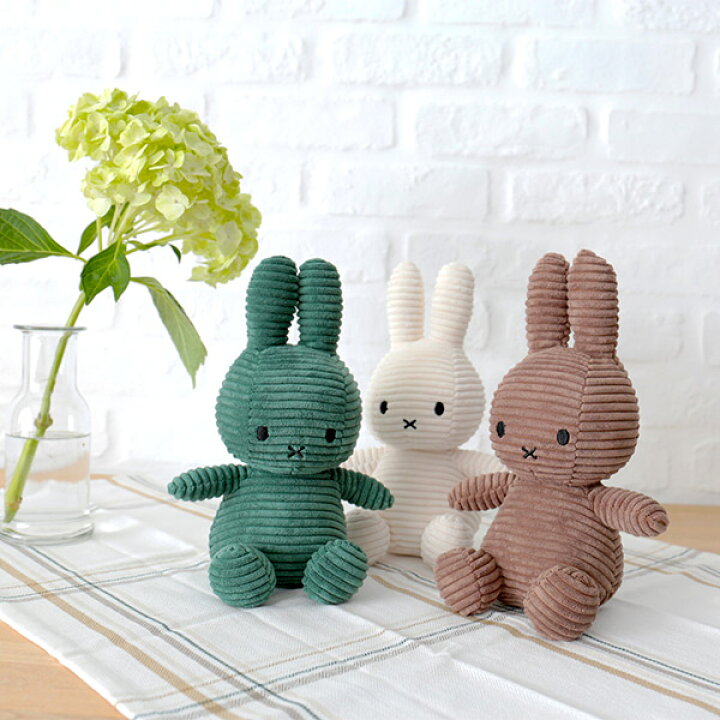 楽天市場 ポイントアップ中 ミッフィー コーデュロイ ぬいぐるみ 23cm おしゃれ かわいい キャラクター グッズ ビロード 生地 うさぎ 小さい 大人 子供 プレゼント ボントントイズ Btt 001 ブルーナ コールテン ふわふわ インテリア カラー ギフト おもちゃ 動物 女の子