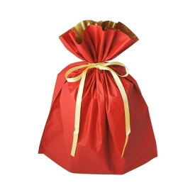 【100円クーポン対象】ラッピング ギフトバッグ 袋 レッド or ブルー