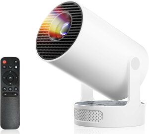 �v���W�F�N�^�[ �ƒ�p �����^ HiFi�O���X�s�[�J�[ �y�� 2025�ŐVAndroid TV �{�� ���^ �ŐVAndroid TV���� �V�䓊�e 4K�Ή� APP���p�\ 1080P 18000LM ������`�␳ 80���Y�[���@�\ �Z���� HiFi�X�s�[�J�[