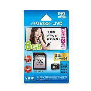 �r�N�^�[ microS�������J�[�h 8GB Class10 V-MCSD8CL10