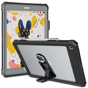 iPad 10.2 �h���P�[�X2019/2020/2021�H���f��ipad 8/ipad 9�h���P�[�X��8/9����A�C�p�b�h�J�o�[10.2�C���` IP68 �h���K�i �y�� ���^ �ϏՌ� ���� �S�ʕی� ���S�� �X�^���h�@�\�t�� �X�g���b�v�t�� �X�^