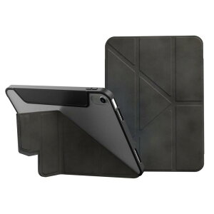 MagEasy iPad 10.9 2022 �Ή� �P�[�X �蒠�^ �I�[�g�X���[�v �Ή� �X���� �ی� �J�o�[ Apple Pencil �z���_�[ / 5�i�K �p�x �ύX �X�^���h �t�� ���^ �蒠 �^�u���b�g�P�[�X [ Apple iPad10.9 2
