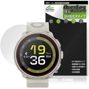 �~���r�b�N�X SUUNTO RUN �Ή� �ی� �t�B���� ���d�x 9H ���� PET�� �����K���X�����̍d�x ���{��