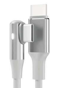 Ezo L���^USB Type-C �P�[�u�� 90cm LED���C�g�t�� 5A/20V/100W PD�}���[�d ��d�� �ی�`�b�v���� �����f�[�^�]�� TPE�J�o�[ Xperia Galaxy Android Macbook�Ή�
