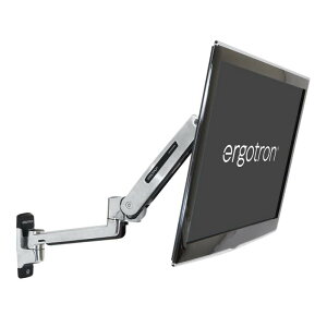 ERGOTRON �G���S�g���� LX ���~���E�H�[���}�E���g�A�[�� �Ǌ|�� ���ʗ��� ���j�^�[�A�[�� �V���o�[/�A���~�F VESA�K�i�Ή�