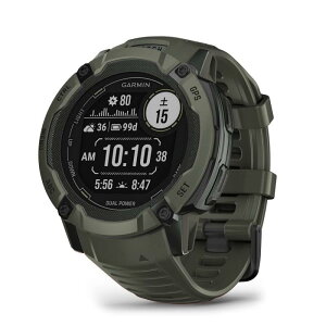 Instinct 2X / Instinct 2X Tactical Edition �\�[���[�[�d�Ń����O�o�b�e���[ �^�t�l�XGPS�E�H�b�` Suica�Ή� �������j�^�����O �X�g���X�v�� �A�E�g�h�A �ϔM �ϏՌ� �t���b�V�����C�g��