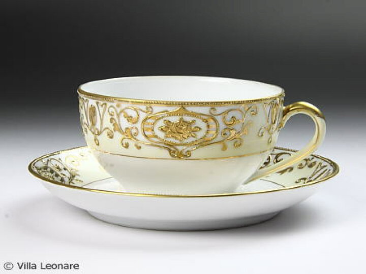 楽天市場】【オールドノリタケ】金彩＆クリーム（パターン175） カップ 
